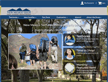Tablet Screenshot of nmtechbookstore.com